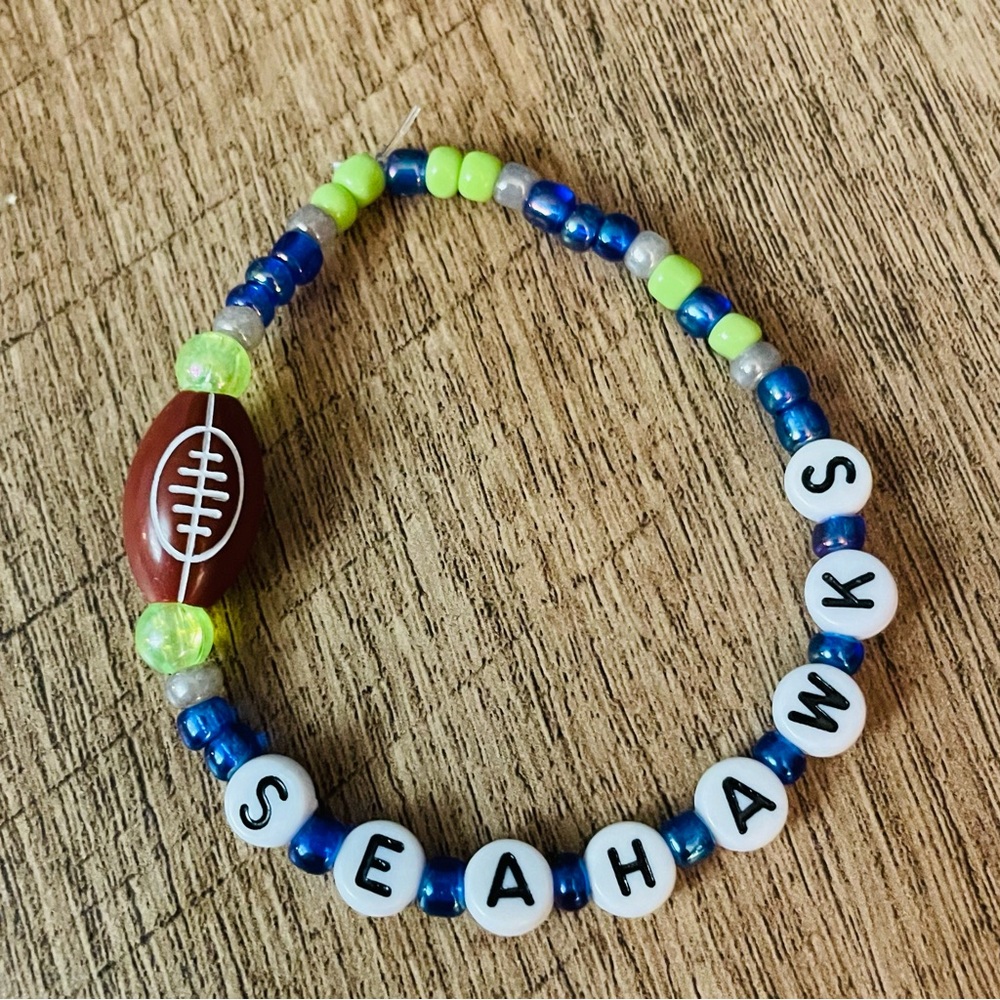 Seattle Seahawks Bracelets - Picture 2 of 3